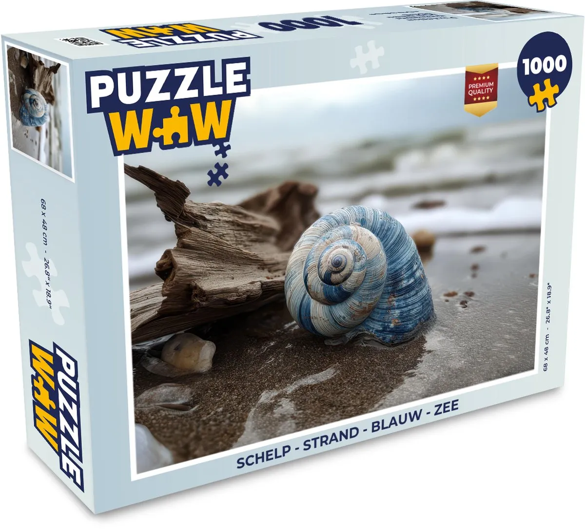 PuzzleWow Legpuzzel Schelp
