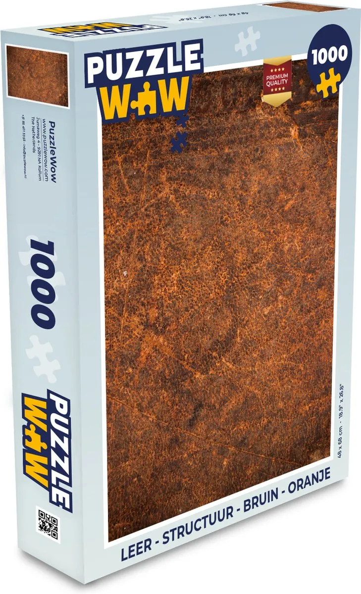 PuzzleWow Legpuzzel 1000 Stuks - Multicolor