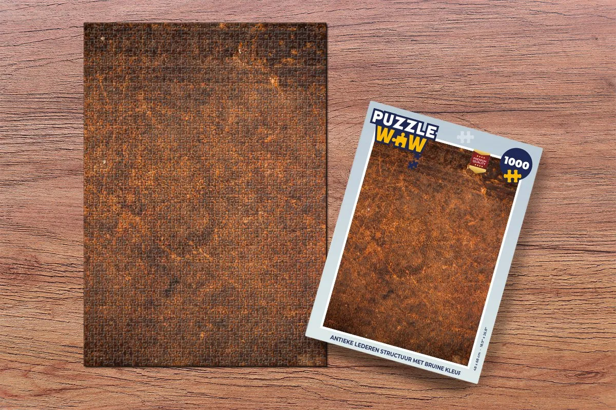 PuzzleWow Legpuzzel 1000 Stuks - Multicolor