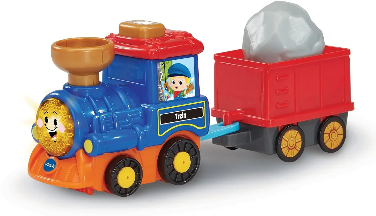 VTech Toet Toet Auto's Tijn Trein - Multicolor - afbeelding 6 van 6