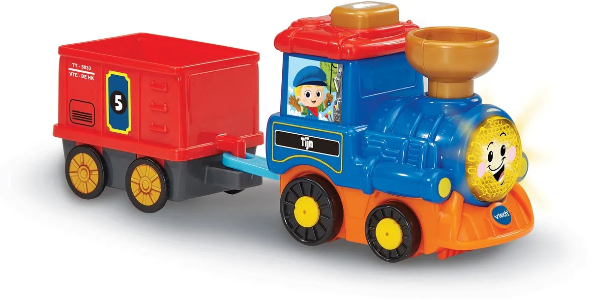 VTech Toet Toet Auto's Tijn Trein - Multicolor