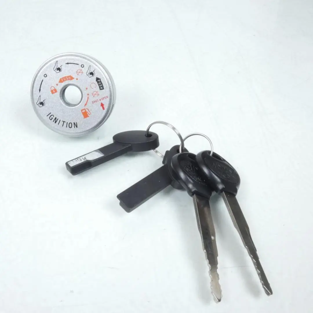 Kit serrure 6 fils KHC4 Tecnium pour scooter Kymco 250 X-citing 2005 à 2008 Neu