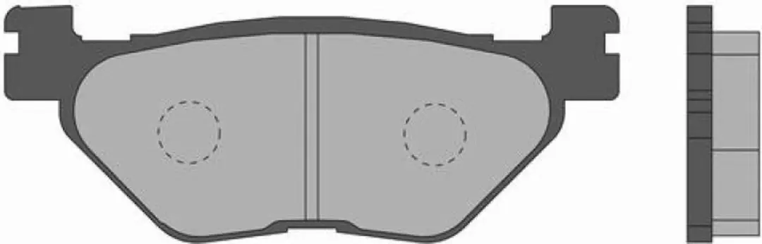 Malossi Remplaquette Yamaha T-Max 500 2001-2003 6215030BB - Zwart - afbeelding 3 van 3