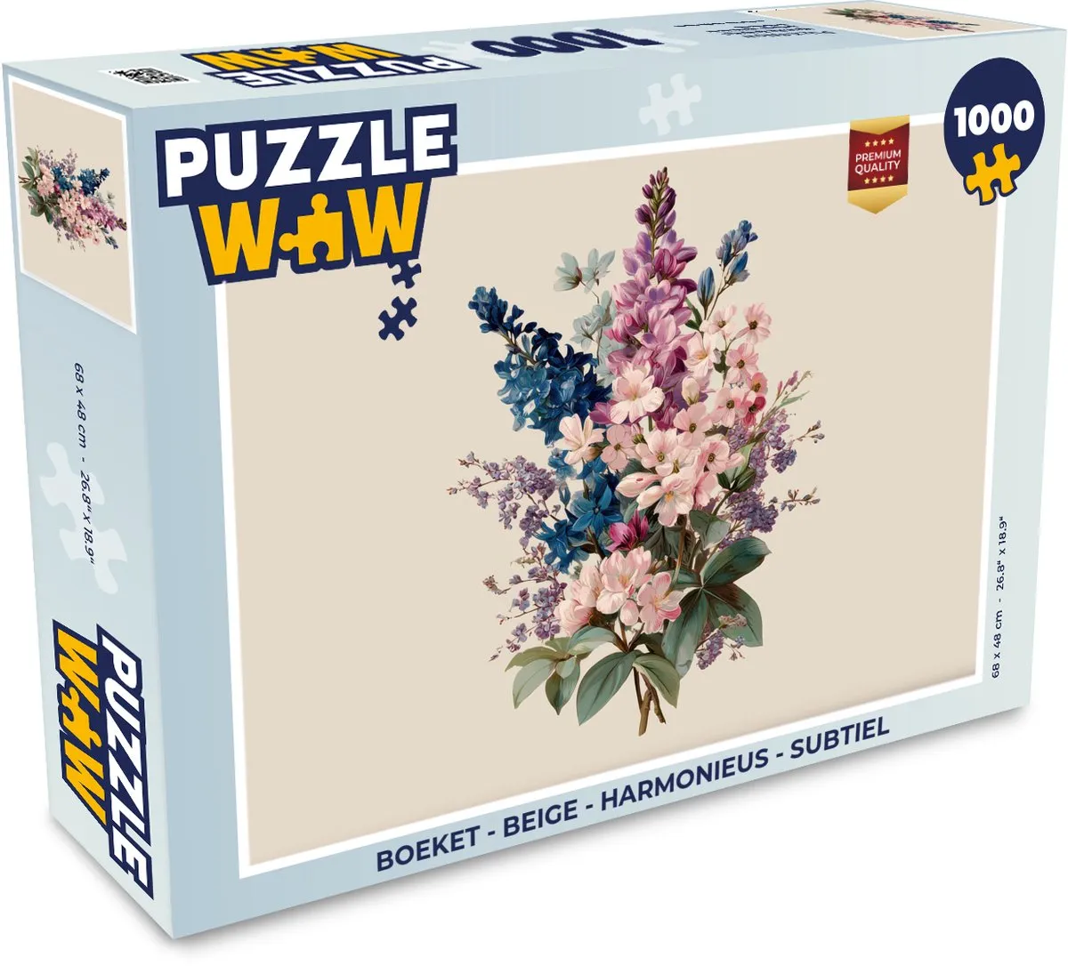 PuzzleWow Legpuzzel 1000 Stuks