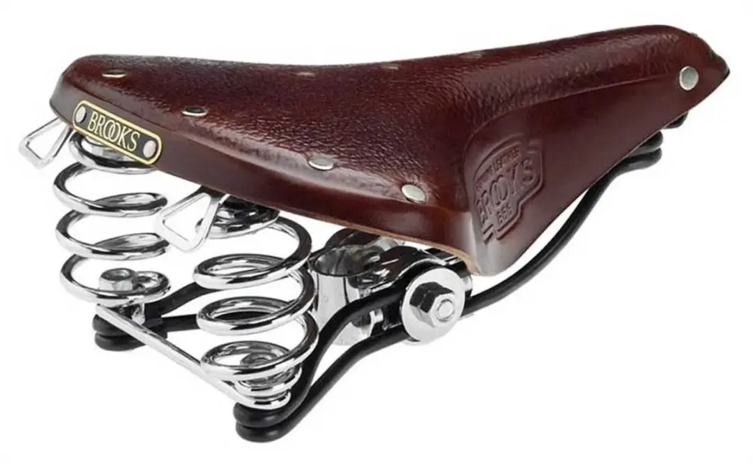 Brooks B66 Heren Zadel - Bruin - afbeelding 2 van 6
