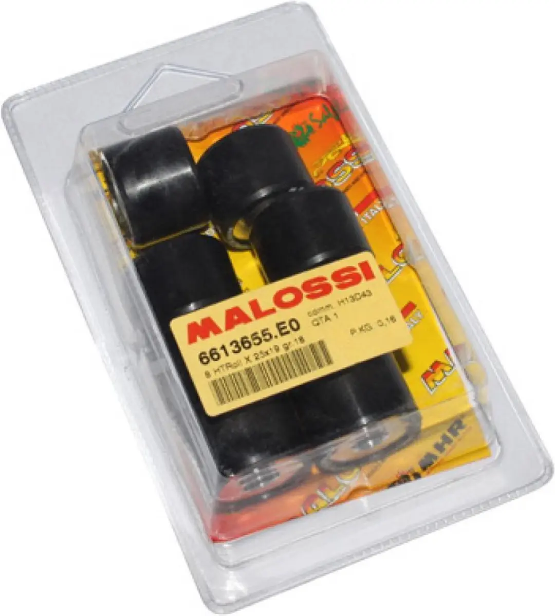 Malossi variatorrol voor Gilera 800 GP scooter 2008 tot 2013 25x19 18 gram / 661