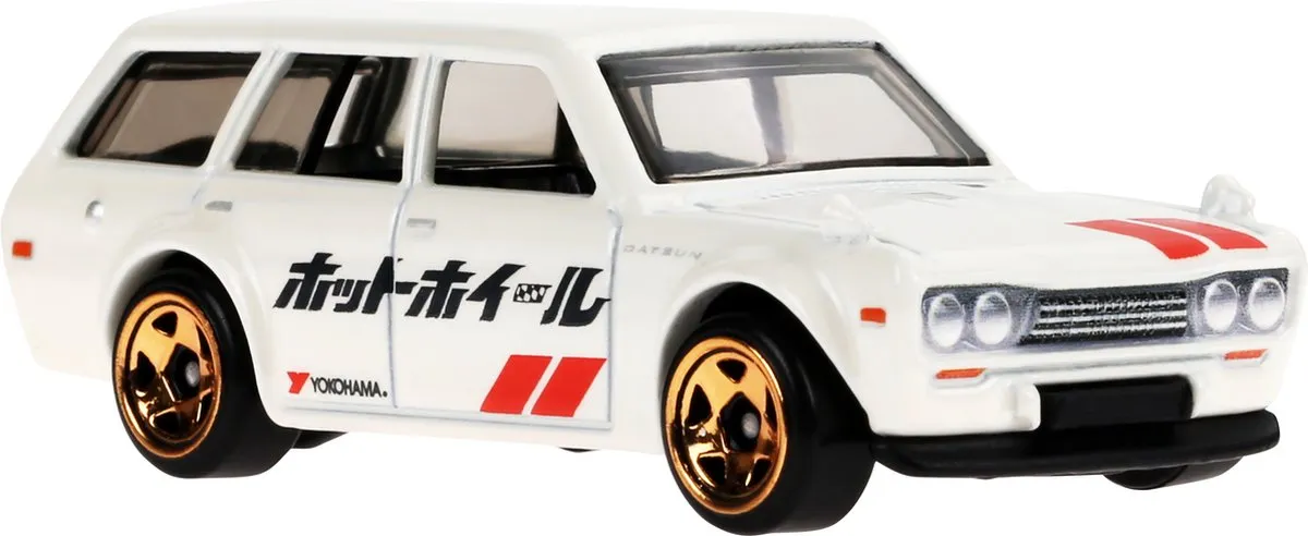 Hot Wheels HRR88 Auto - Metaal/Kunststof - Zwart/Rood/Wit