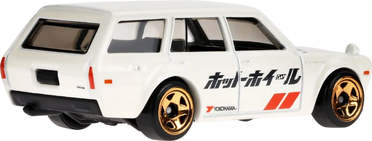 Hot Wheels HRR88 Auto - Metaal/Kunststof - Zwart/Rood/Wit