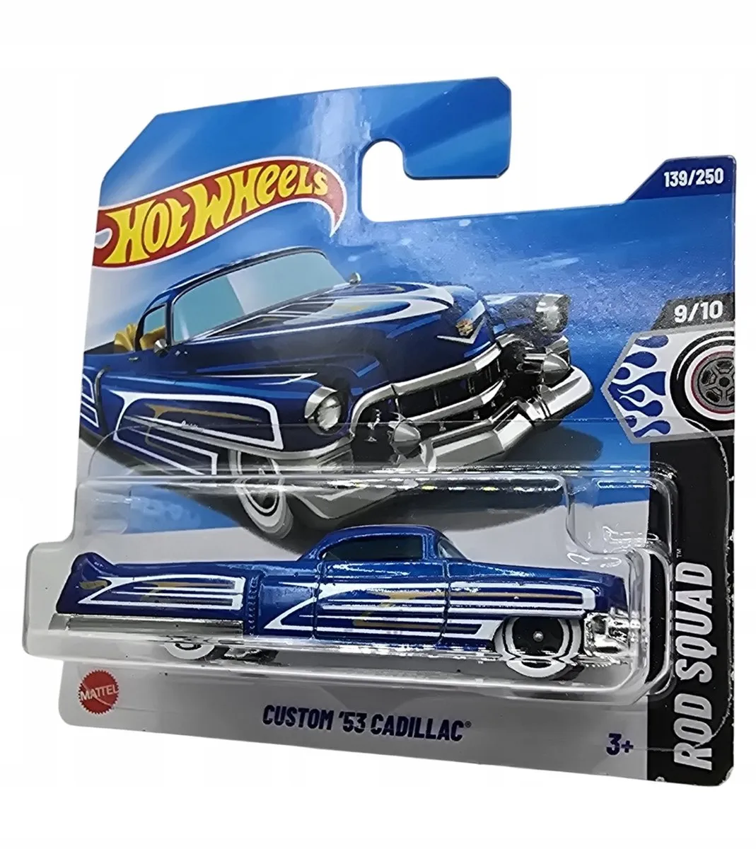 Hot Wheels Custom '53 Cadillac Rod Squad Blauw