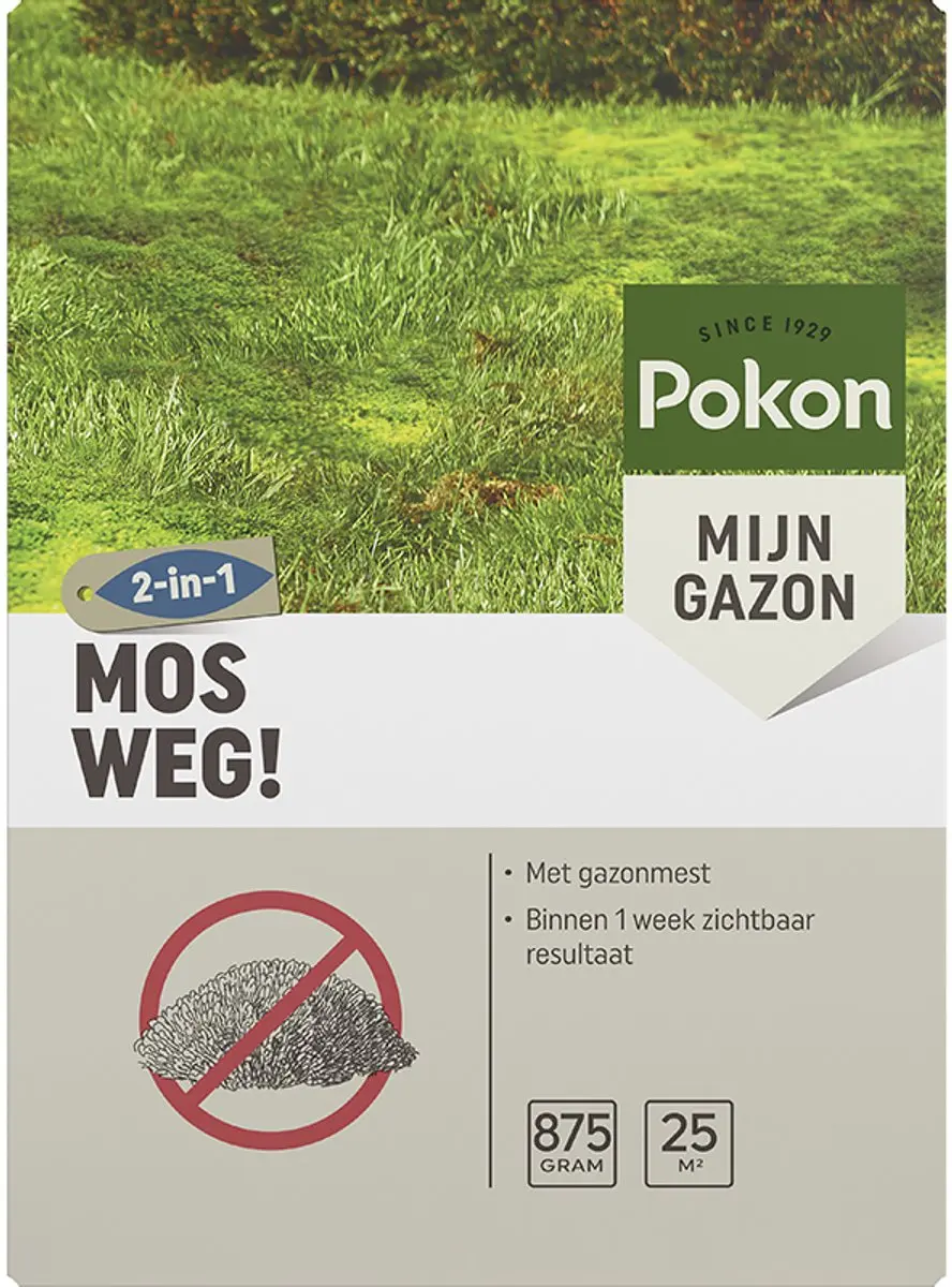 Pokon Mos Weg! Onkruidverdelger 875g