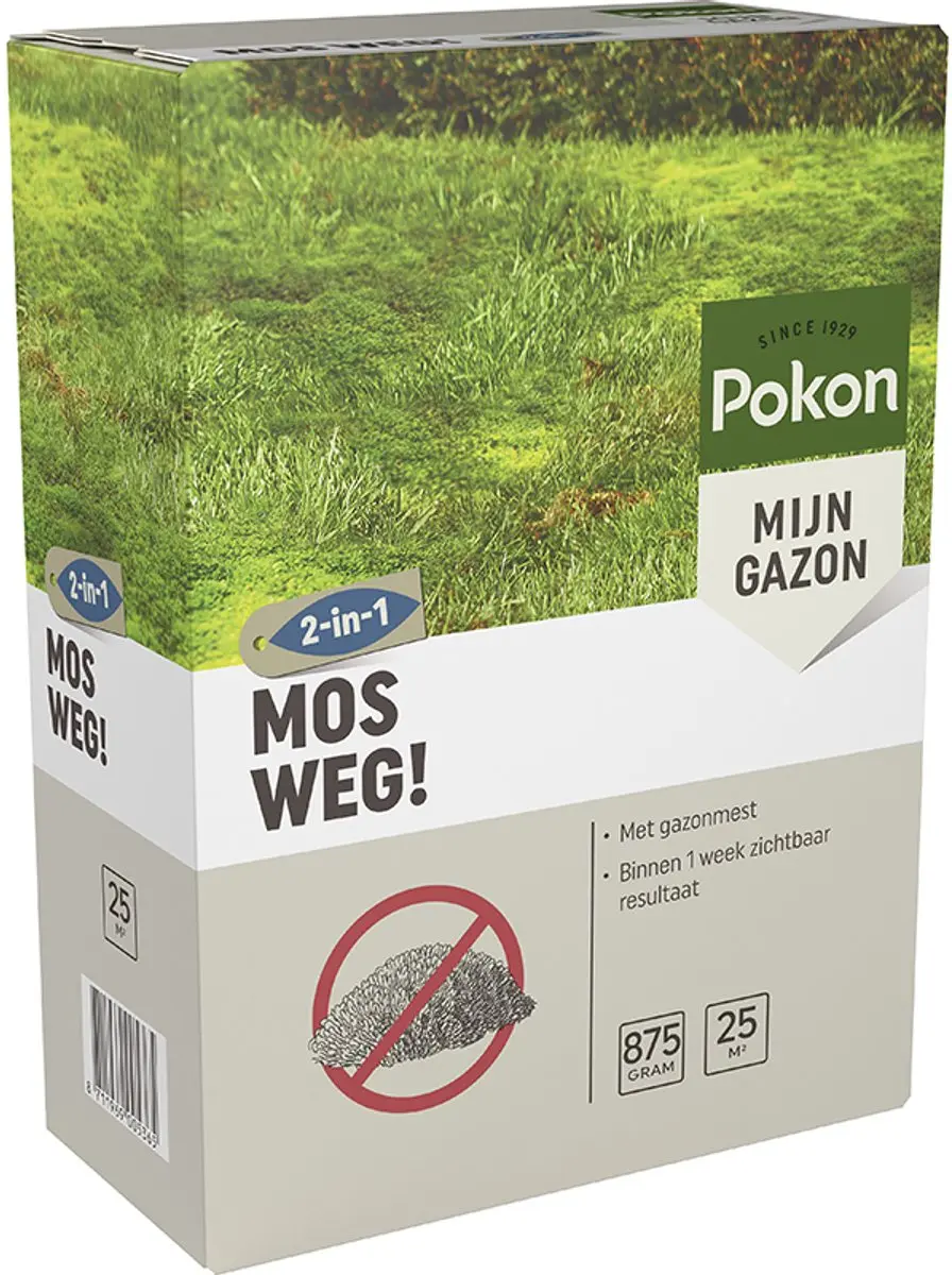 Pokon Mos Weg! Onkruidverdelger 875g - 25m² - afbeelding 2 van 6
