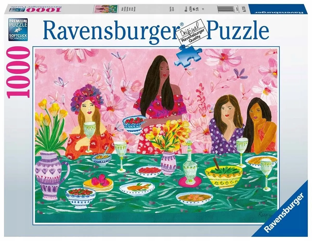 Ravensburger Meisjesontbijtpuzzel 1000 Stuks - 17131