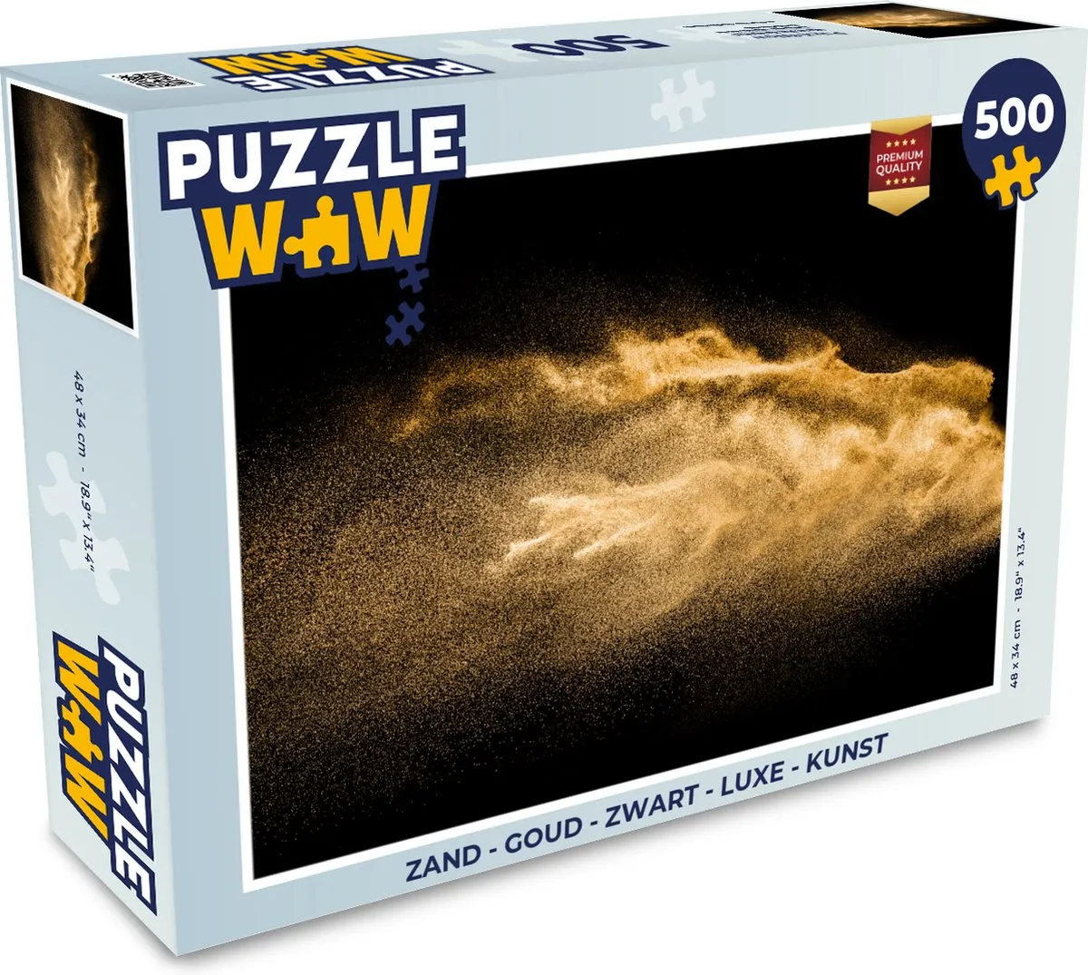 PuzzleWow Legpuzzel 500 Stuks - Multicolor