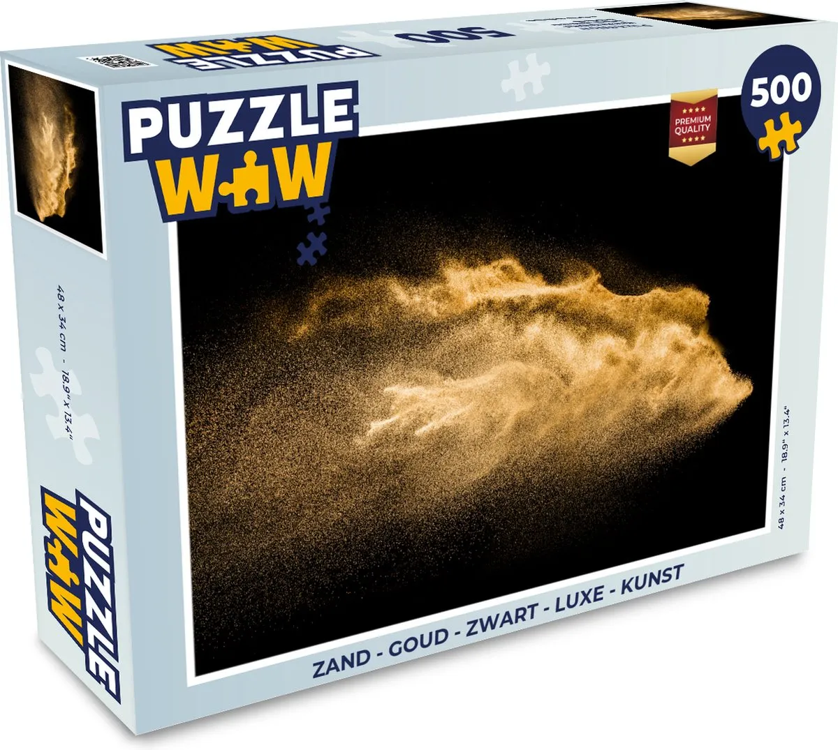 PuzzleWow Legpuzzel 500 Stuks - Multicolor