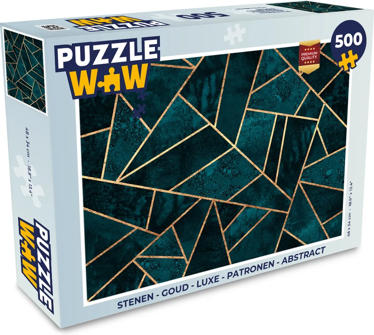 PuzzleWow Abstract Legpuzzel 500 Stuks