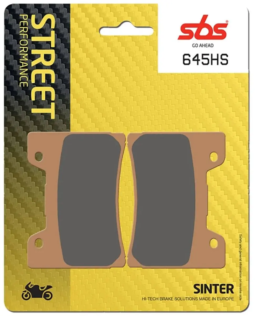 SBS P645-HS Gesinterde Remblokken