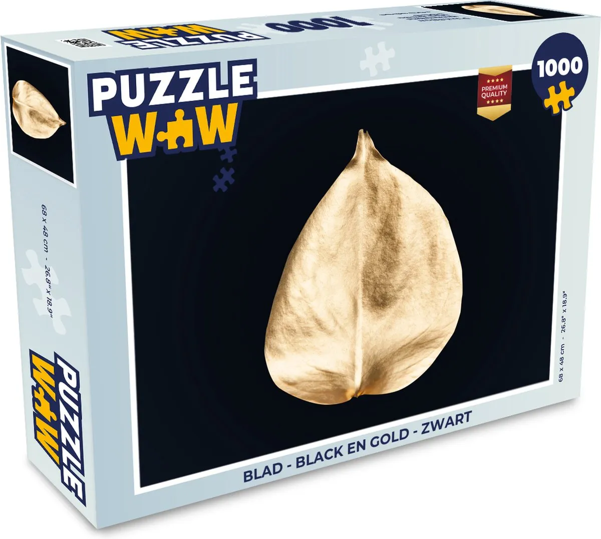 PuzzleWow Legpuzzel 1000 Stuks - Multicolor