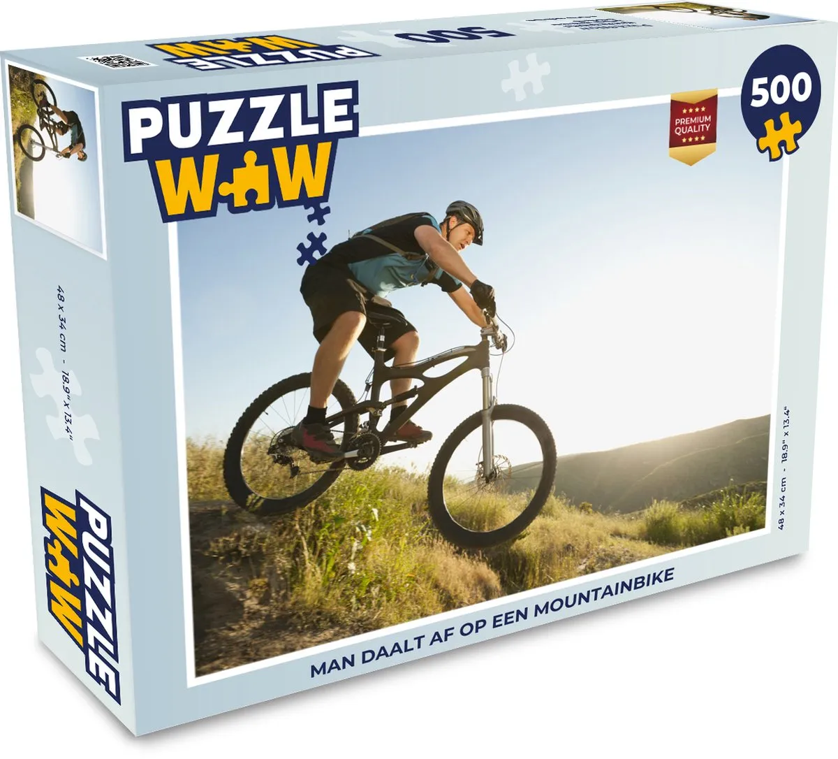 PuzzleWow Legpuzzel 500 Stuks - Multicolor