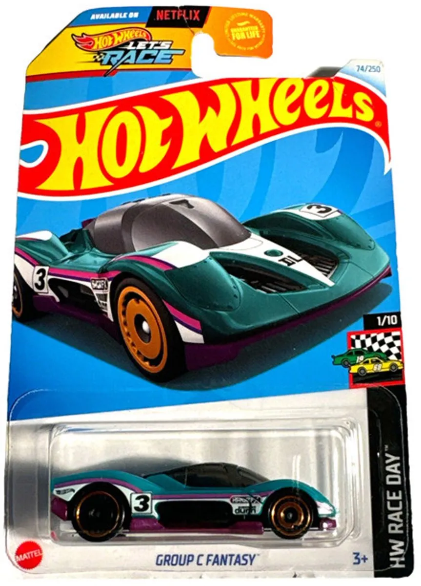 Hot Wheels HTD25 Fantasy Turquoise Racing Green 1:64 - 21A