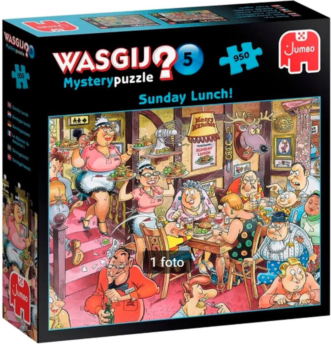 Jumbo Wasgij Mystery Sunday Lunch 950 Stuks