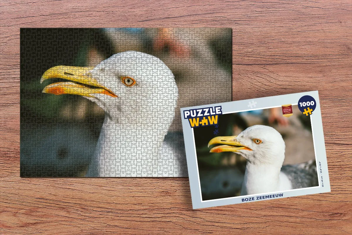 PuzzleWow Vogel Legpuzzel 1000 Stuks - Multicolor