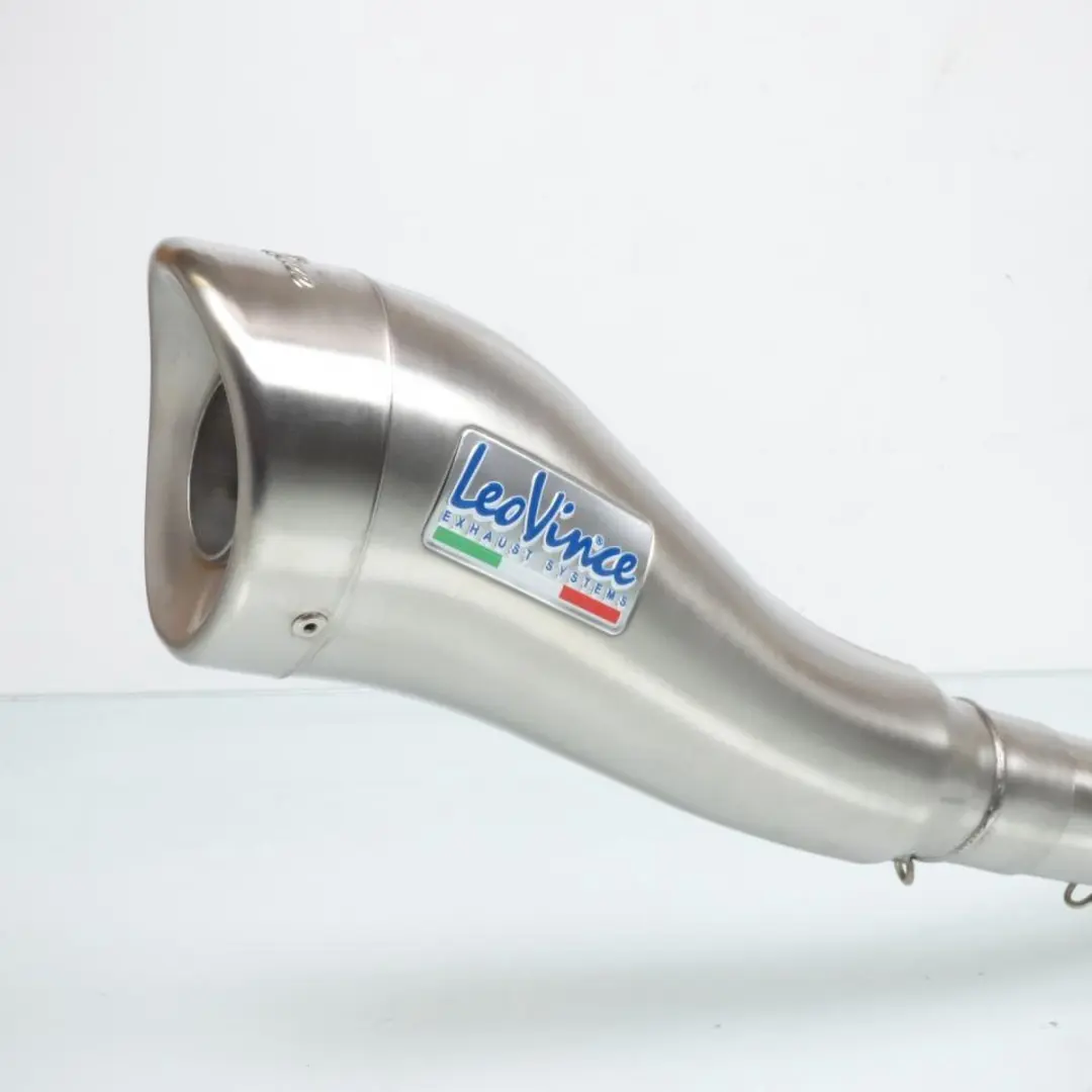 Ligne pot échappement silencieux inox Leovince pour moto Honda 500 CBR R Ie 201