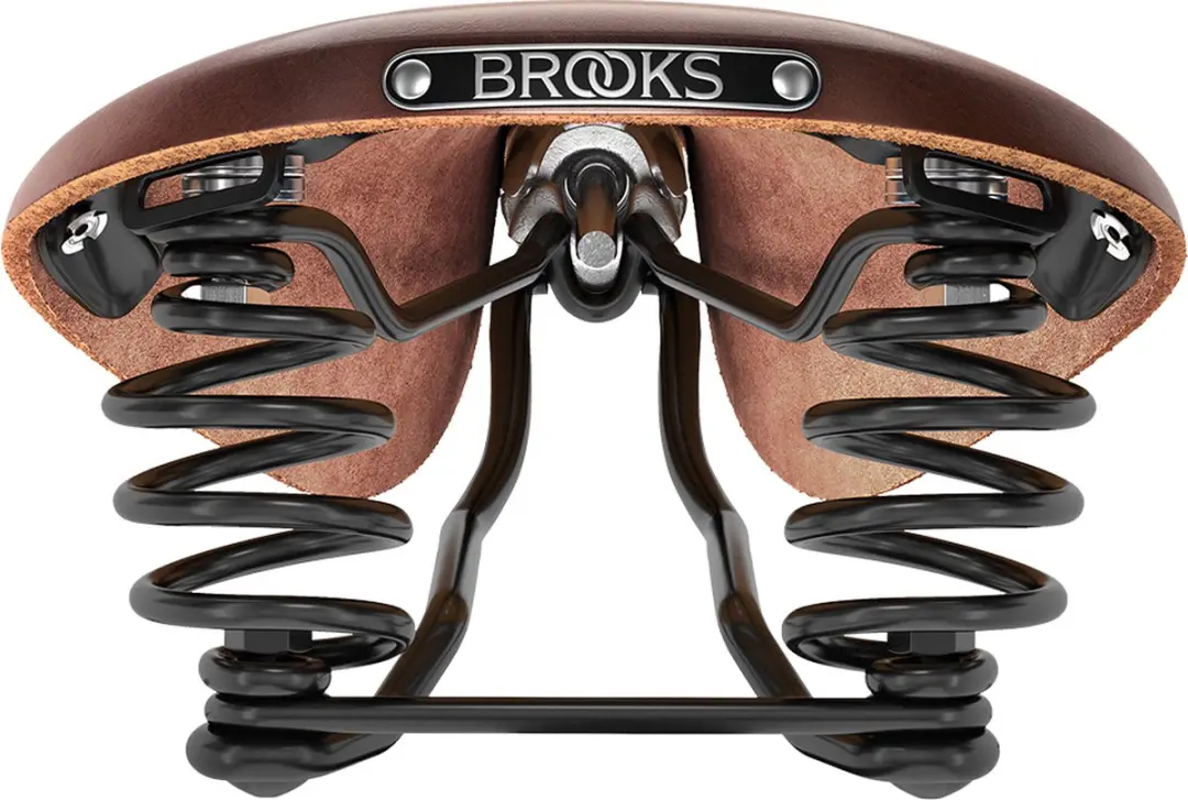 Brooks B396 Flyer Heren Zadel - Bruin - afbeelding 2 van 6