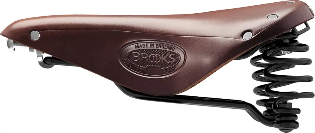 Brooks B396 Flyer Heren Zadel - Bruin - afbeelding 6 van 6