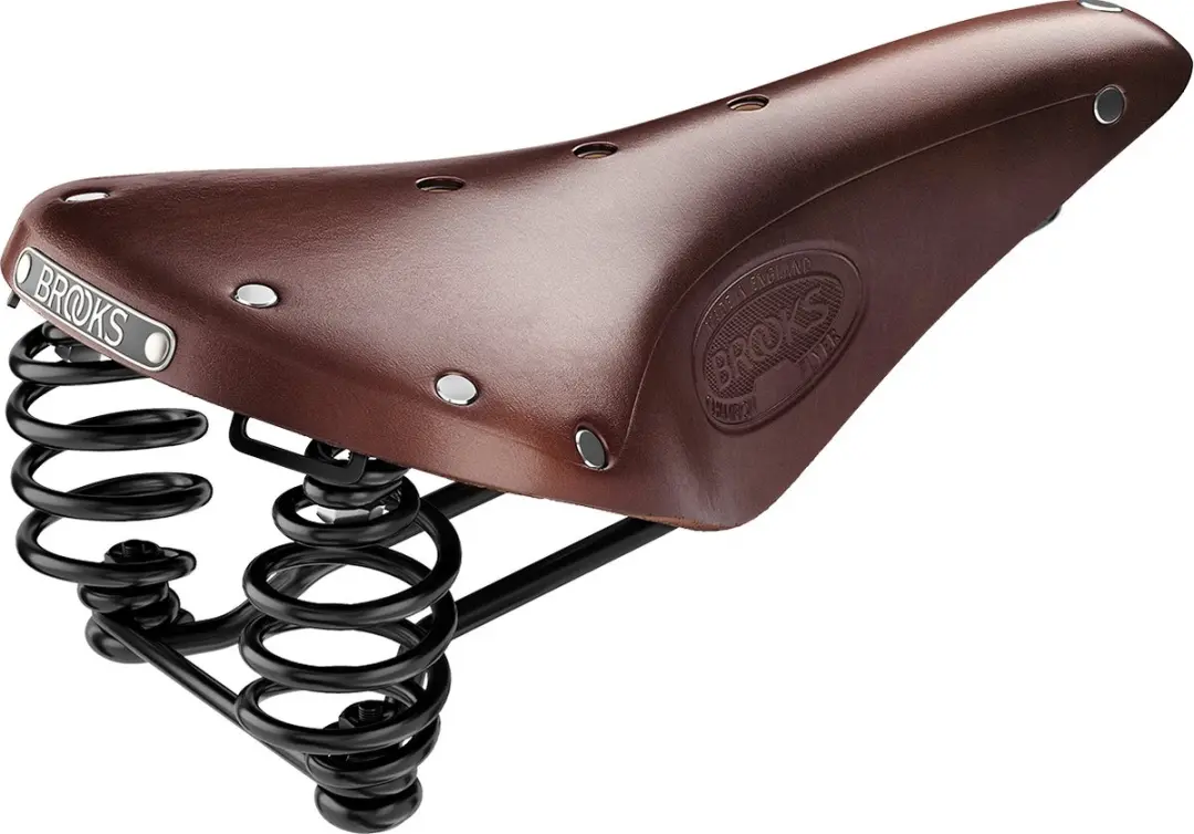 Brooks B396 Flyer Heren Zadel - Bruin - afbeelding 5 van 6
