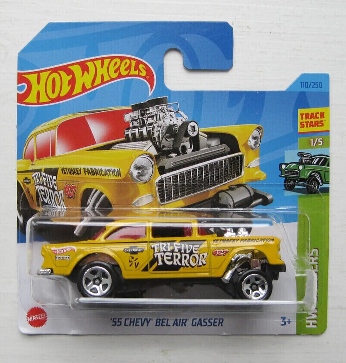 Hot Wheels '55 Chevy Bel Air Gasser 1:64