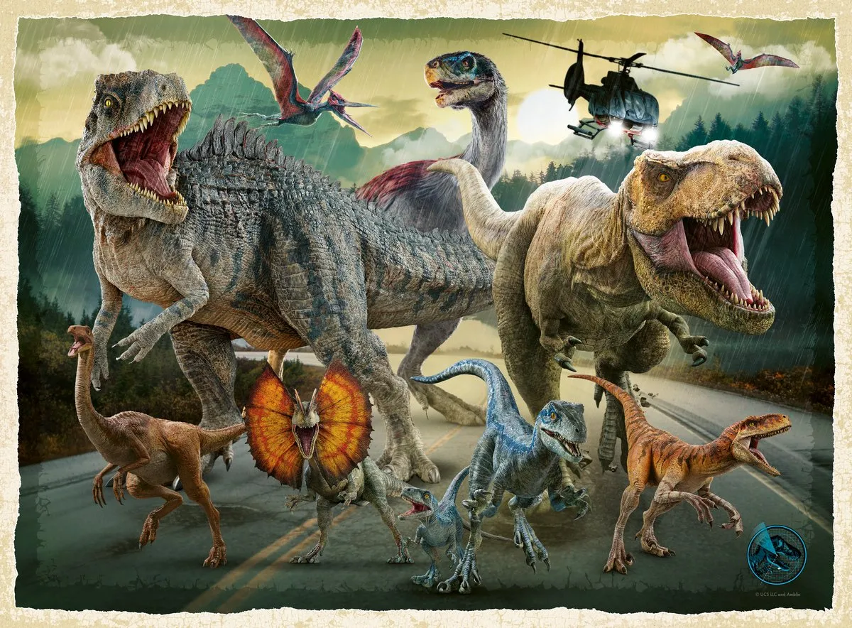 Ravensburger Jurassic World Legpuzzel 200 Stuks - Multicolor