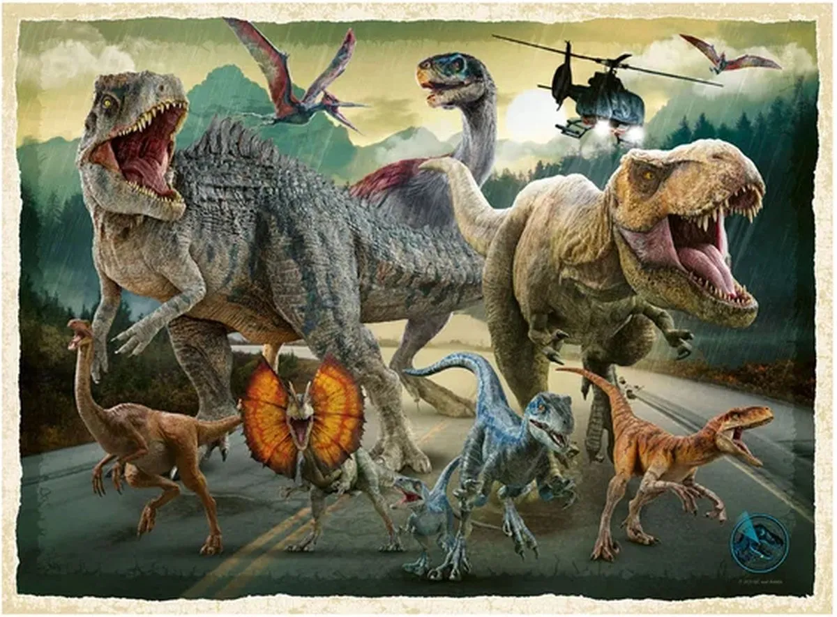 Ravensburger Jurassic World Legpuzzel 200 Stuks - Multicolor