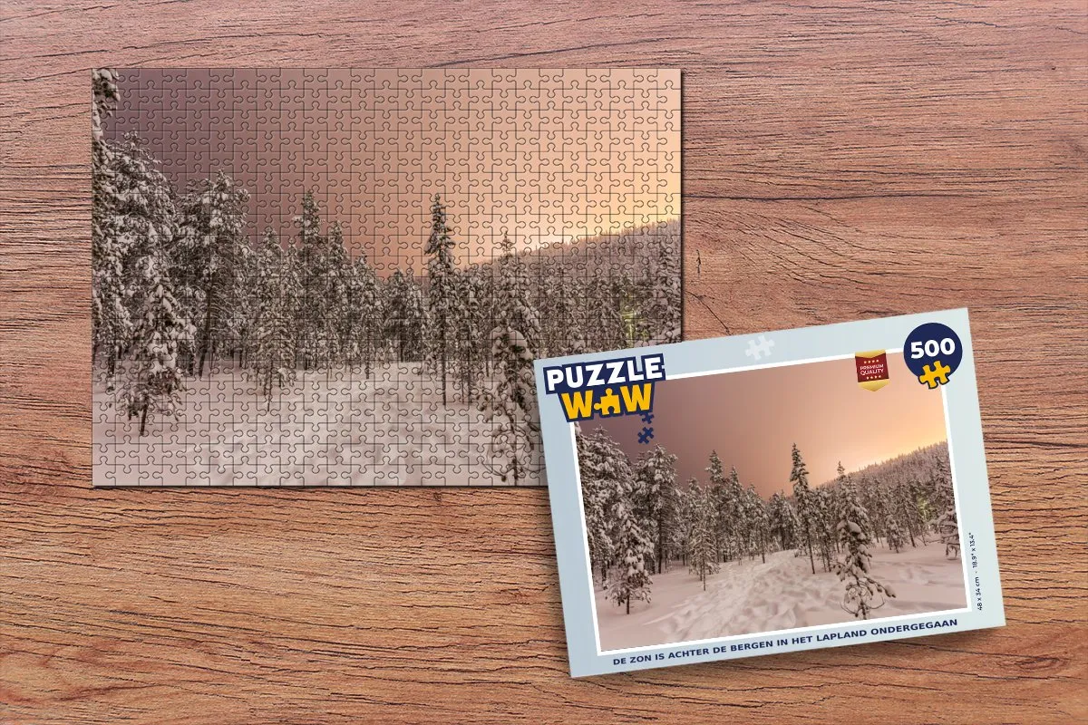 PuzzleWow Legpuzzel 500 Stuks