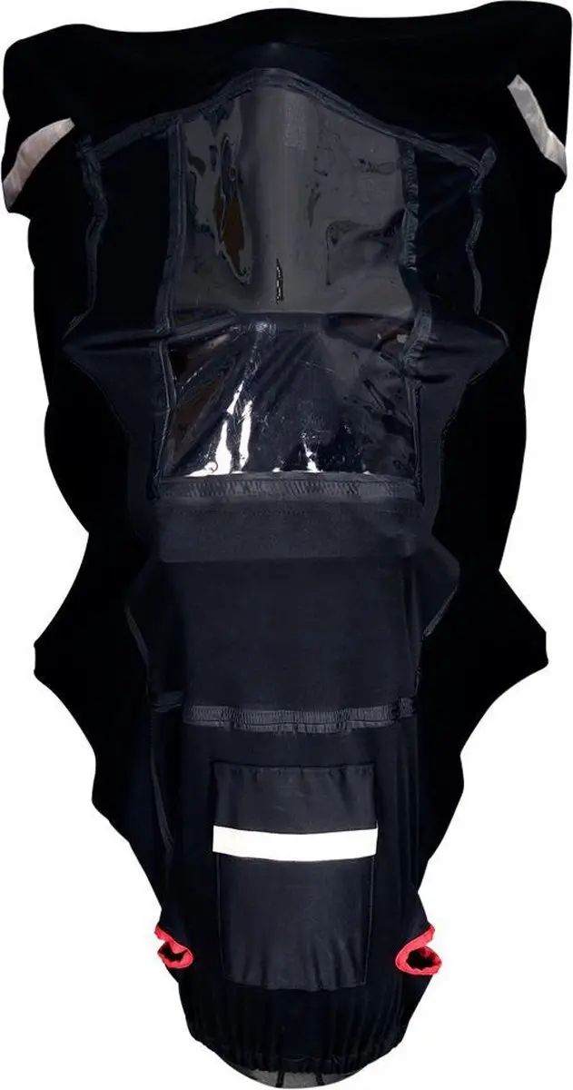 Oxford Protex Stretch Motorhoes CV163 - XL - Zwart met reflectie