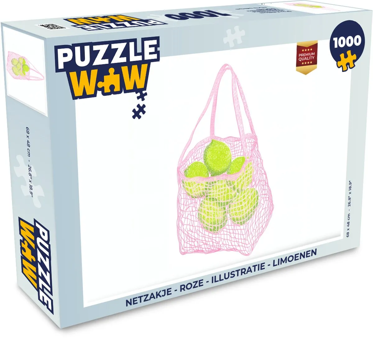 PuzzleWow Netzakje Limoenen 1000 Stuks