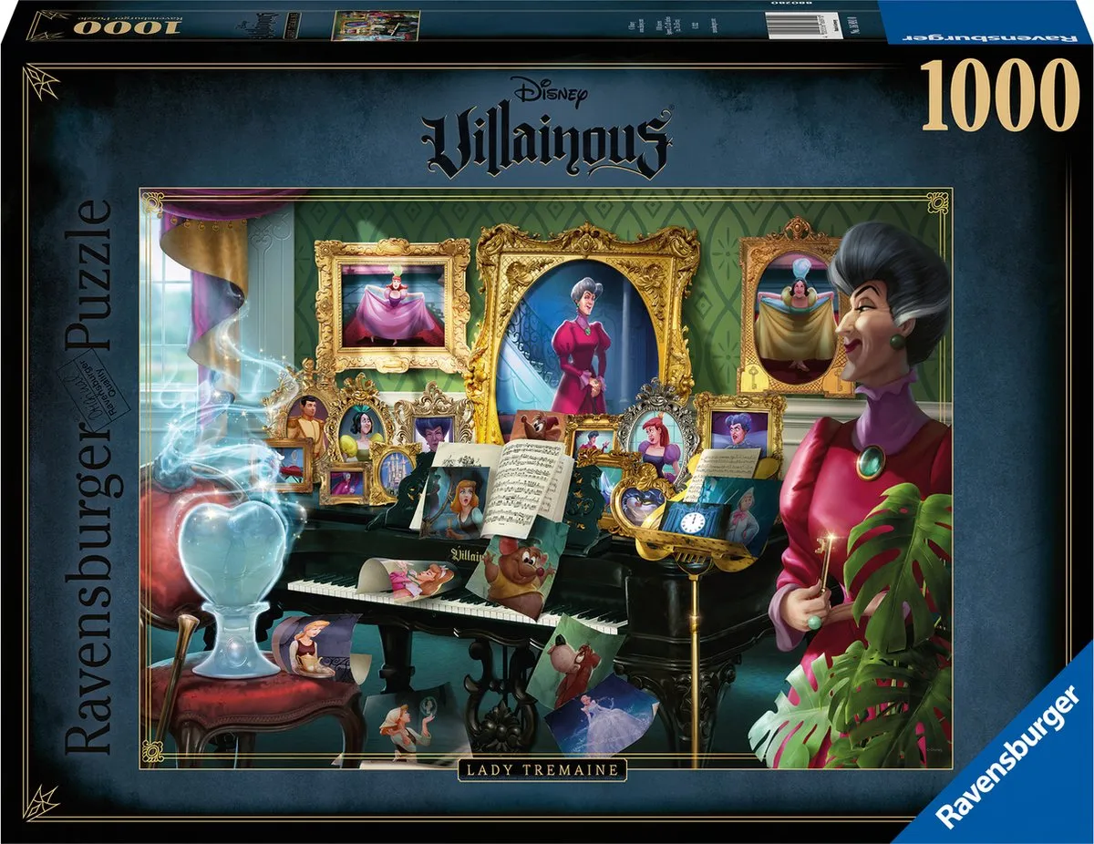 Ravensburger Villainous Lady Tremaine Legpuzzel 1000 Stuks
