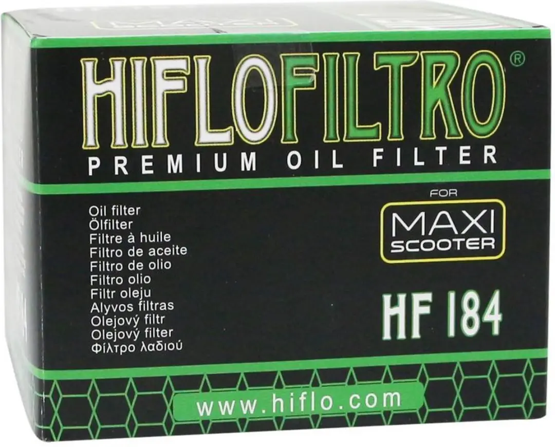 Hiflofiltro-oliefilter voor de Aprilia 500 Scarabeo scooter (bouwjaar 2002 t/m 2
