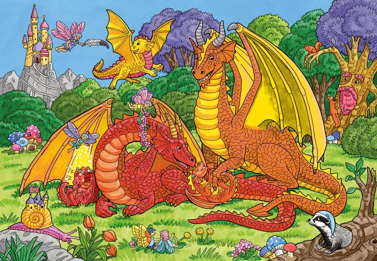 Ravensburger Magisch Bos Puzzels - 24 Stuks - 2x 24 Stukjes
