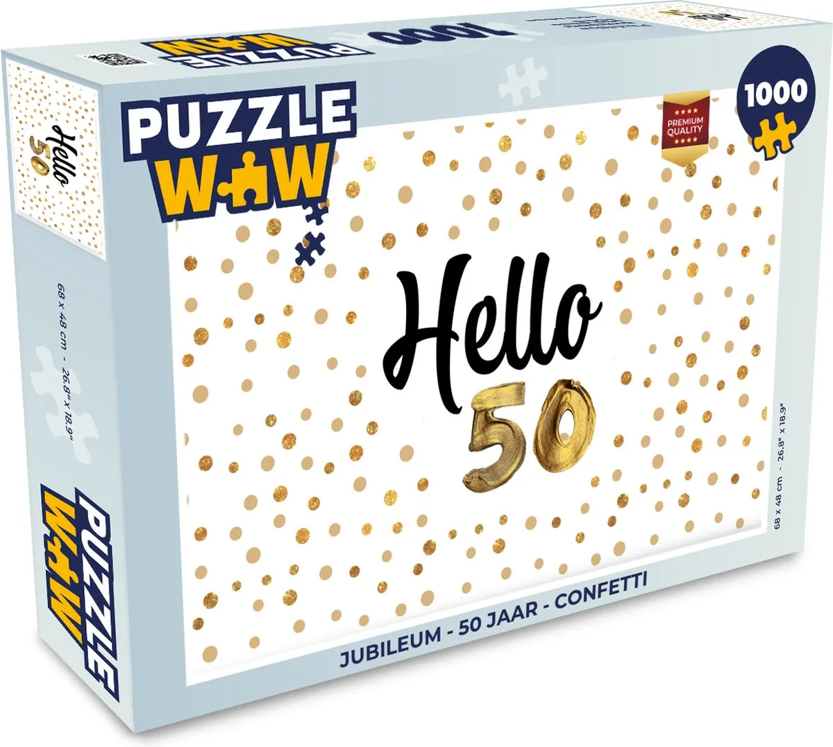 PuzzleWow Jubileum Legpuzzel 1000 Stuks