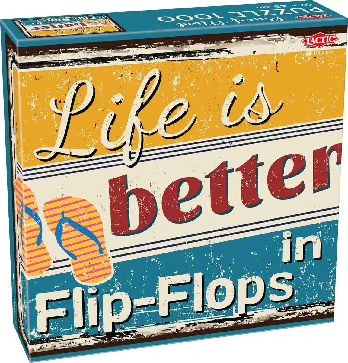 Tactic Flip Flops Puzzel 1000 Stuks