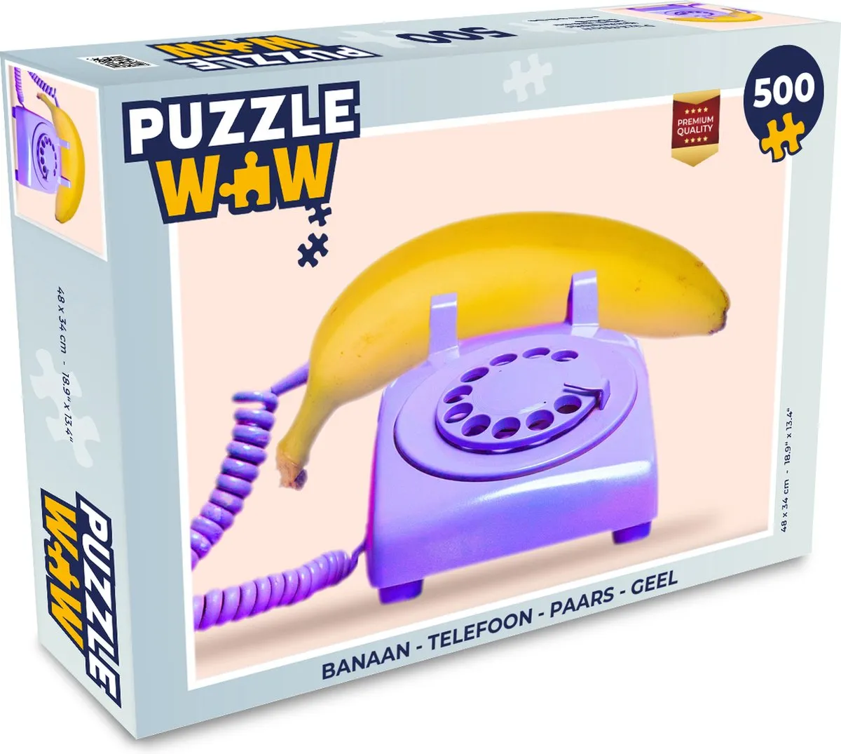 PuzzleWow Puzzel Banaan Telefoon