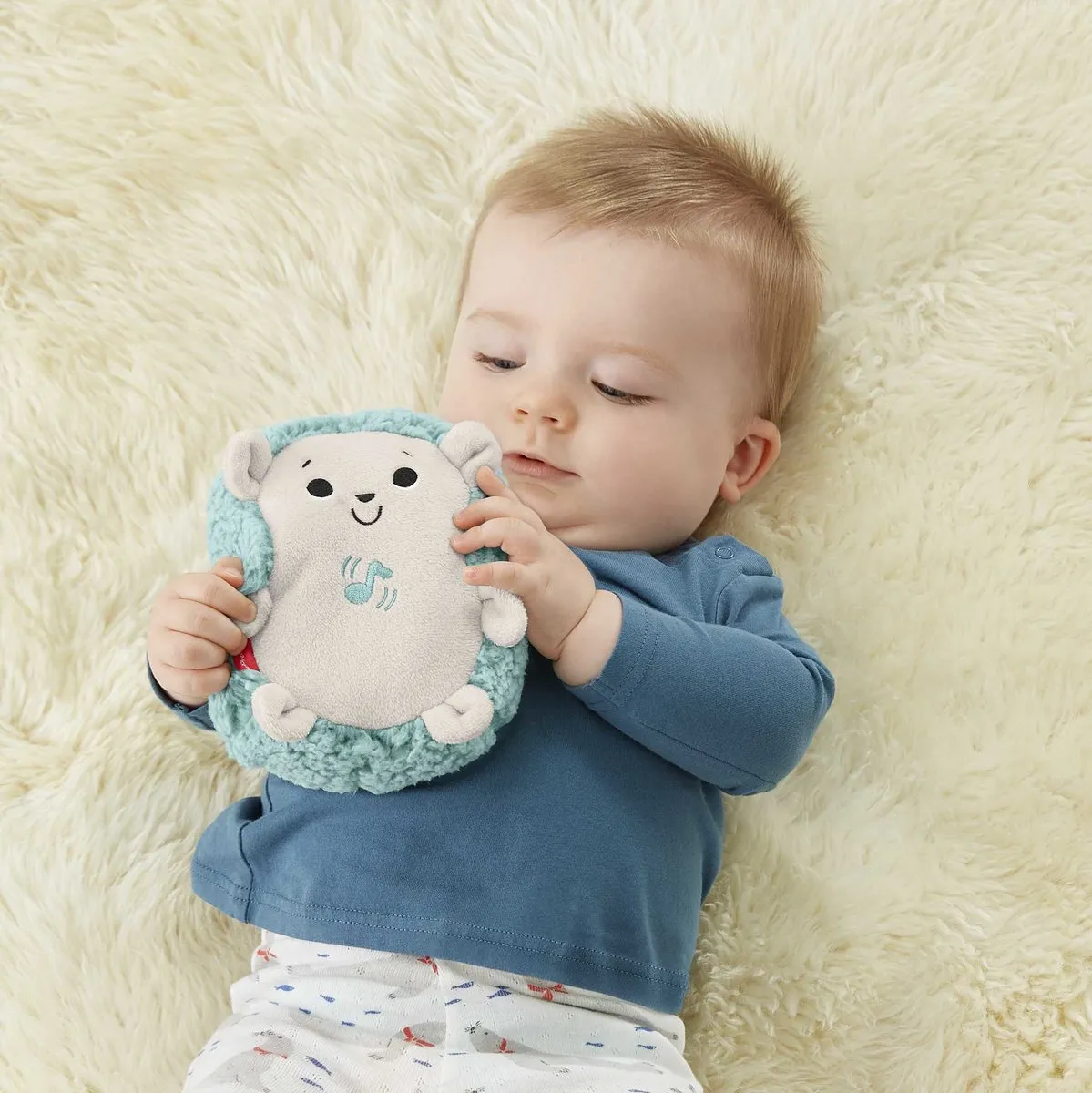Fisher Price Kalmerende Geluidjes Egel - Blauw/Grijs
