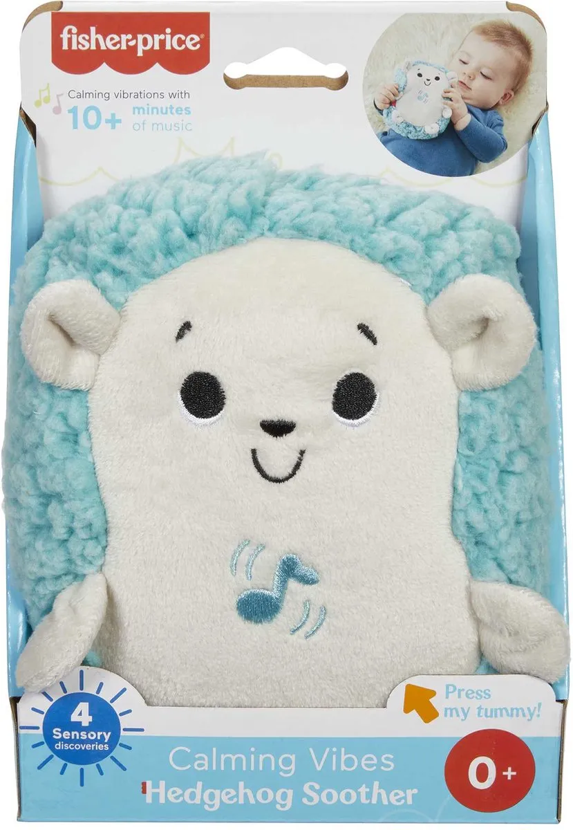 Fisher Price Kalmerende Geluidjes Egel - Blauw/Grijs