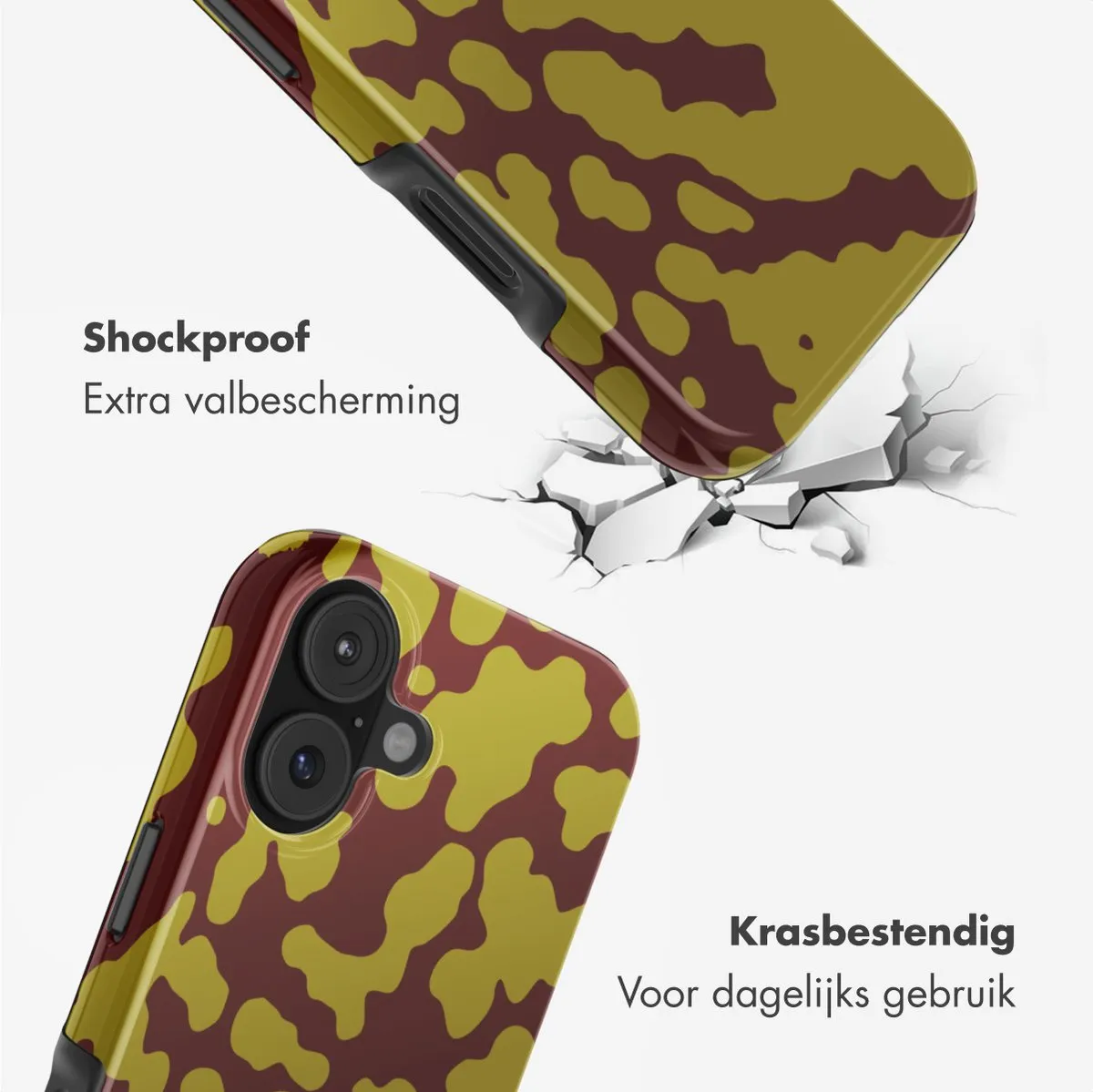 Selencia Hoesje iPhone 17 Pro Max - MagSafe - Moo'd Olive Dust