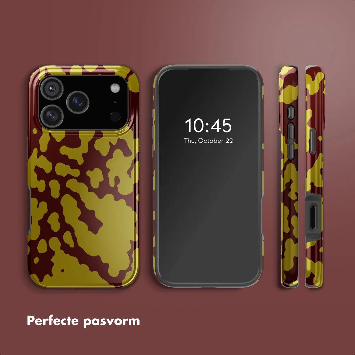 Selencia Hoesje iPhone 17 Pro Max - MagSafe - Moo'd Olive Dust - afbeelding 6 van 6