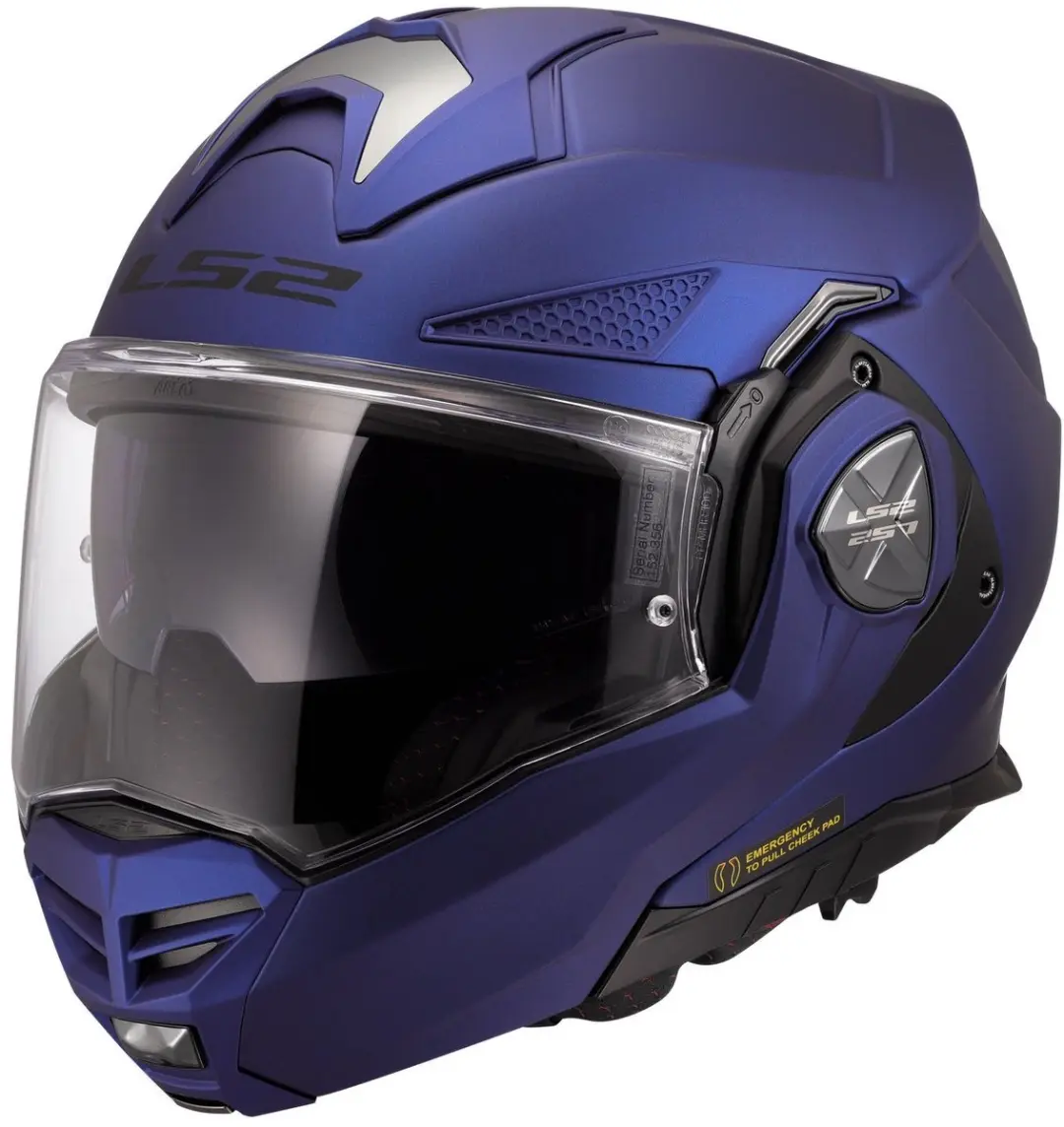 LS2 FF901 Advant X Solid Navy Blauw 06 Systeemhelm