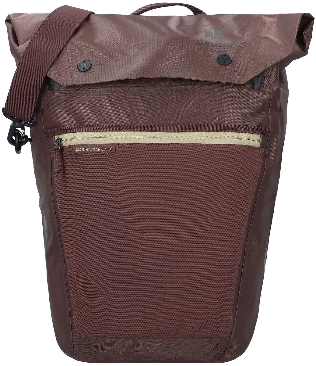 Deuter Mainhattan Fietstas 33cm - 29L - Bruin - afbeelding 5 van 6