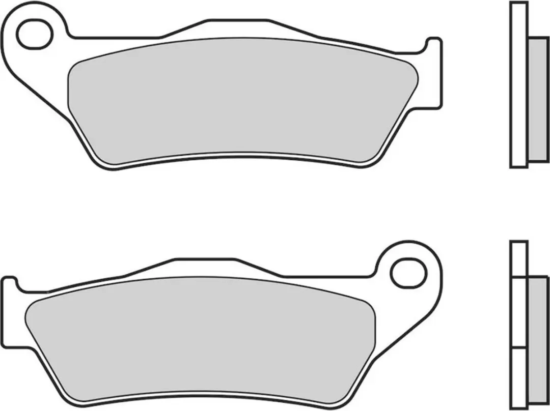 Brembo 07bb04sp Gesinterde Remblokken Transparant