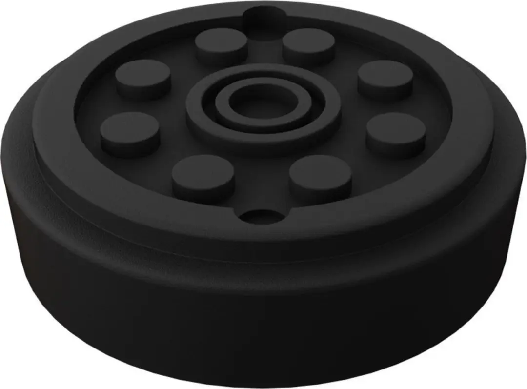 Deuba® 3x Rubberen Pad Blok XL universeel 52/47 x 14 mm voor Autokrik Hefbrug