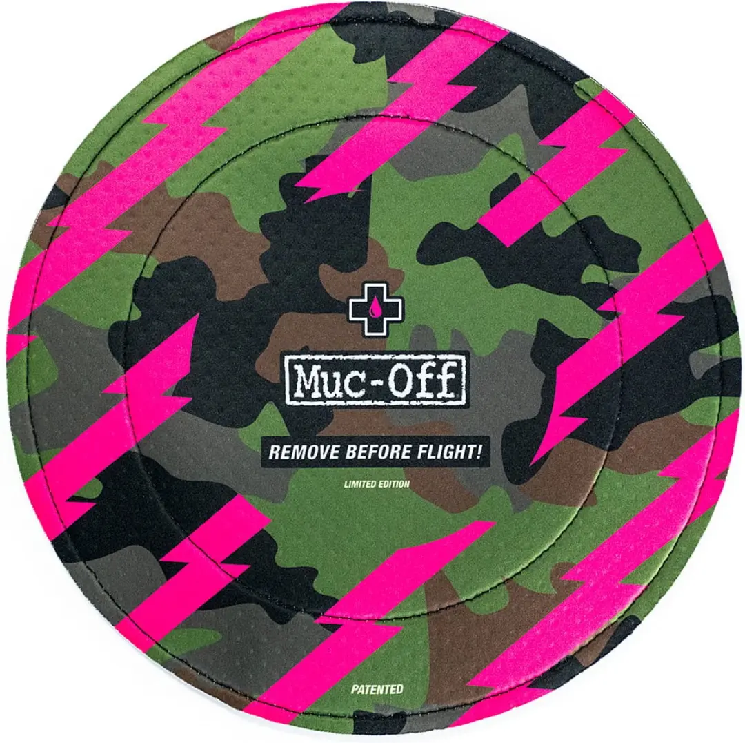 Muc-Off Schijfrem Cover 2 Stuks - Groen/Blauw Camo - afbeelding 2 van 6